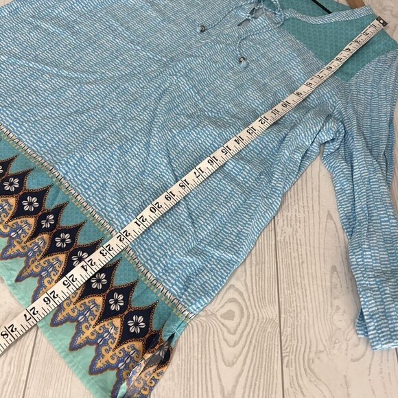 J. Jill Aegean Tunic Beach Top - Picture 5 of 9